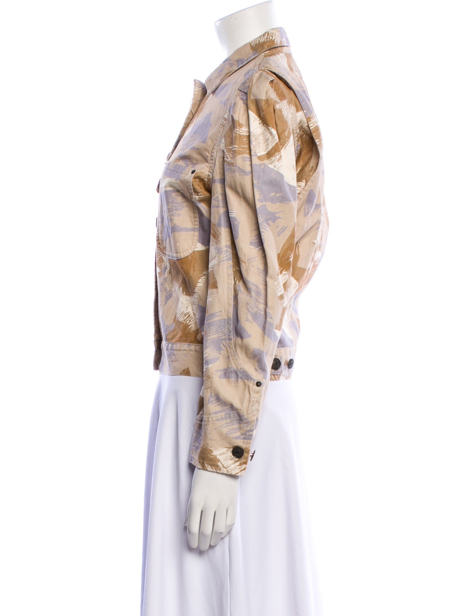 Isabel Marant Printed Denim Jacket w/ Tags