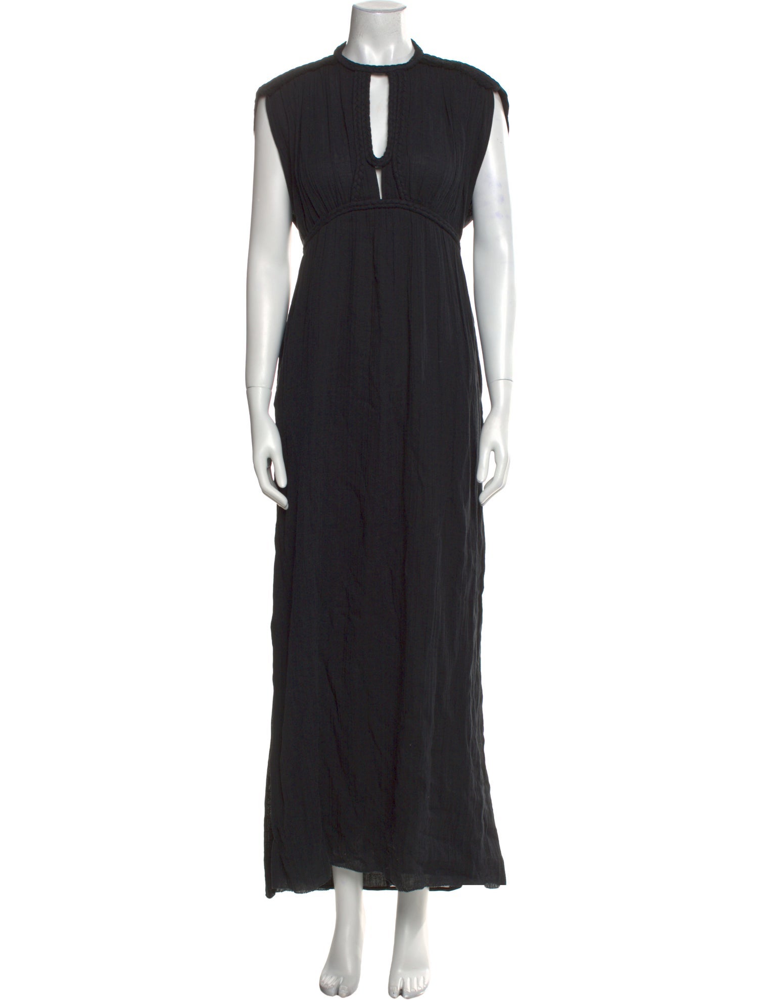 Isabel Marant Crew Neck Long Dress