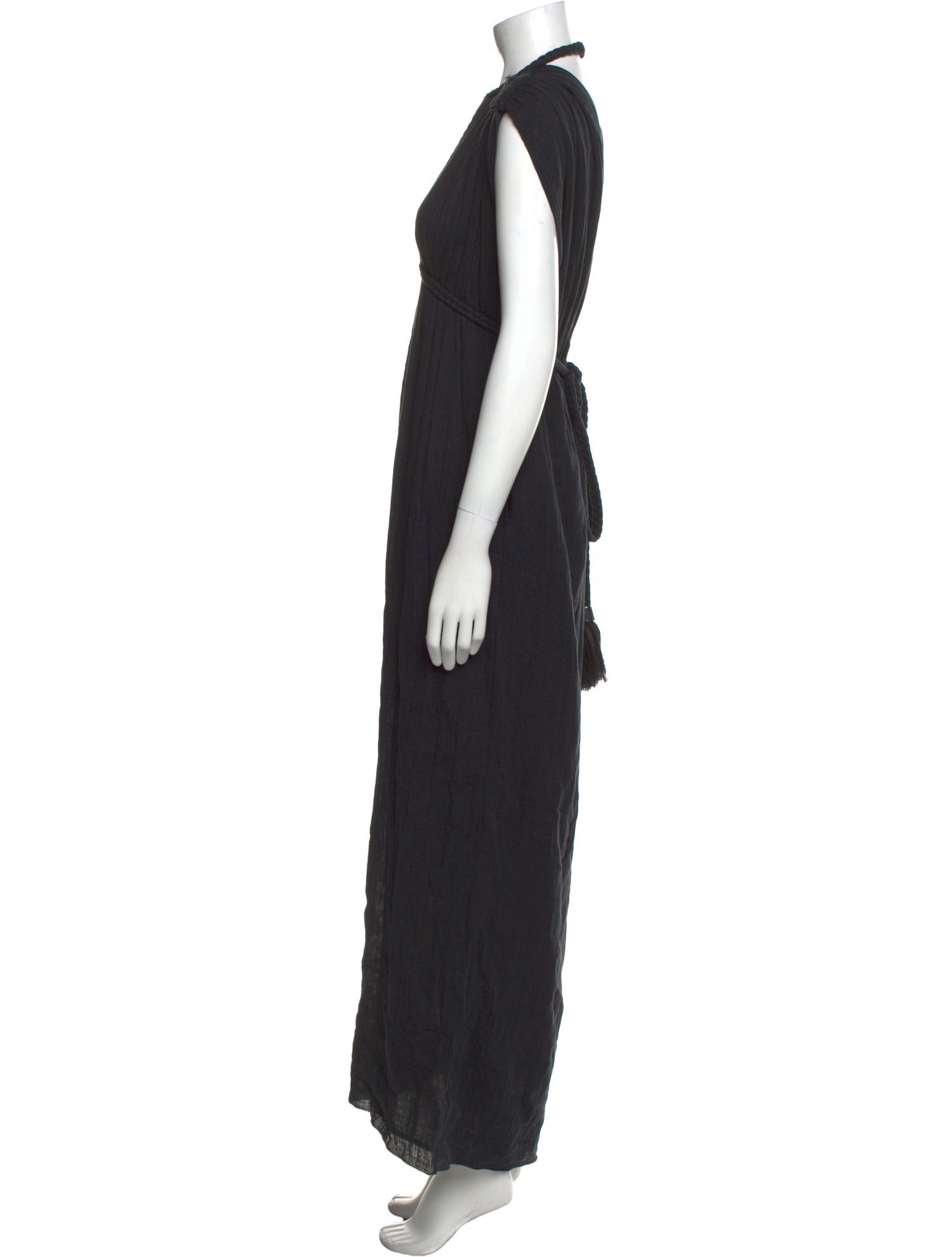 Isabel Marant Crew Neck Long Dress
