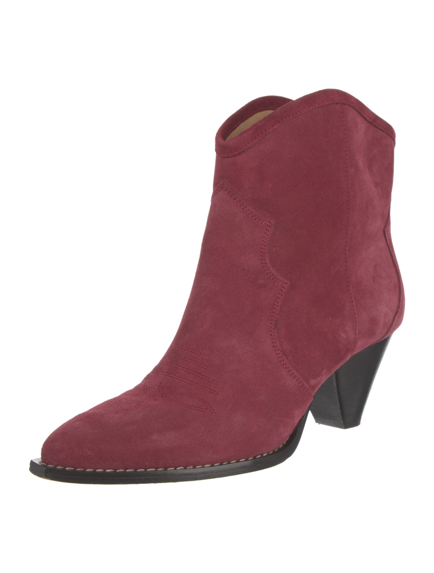 Isabel Marant Suede Western Boots