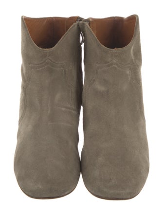 Isabel Marant Suede Western Boots