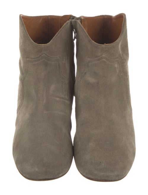 Isabel Marant Suede Western Boots