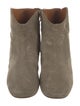 Isabel Marant Suede Western Boots