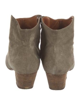 Isabel Marant Suede Western Boots