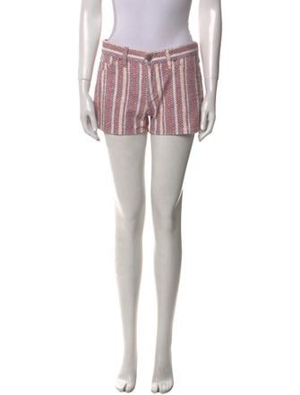 Isabel Marant Striped Mini Shorts