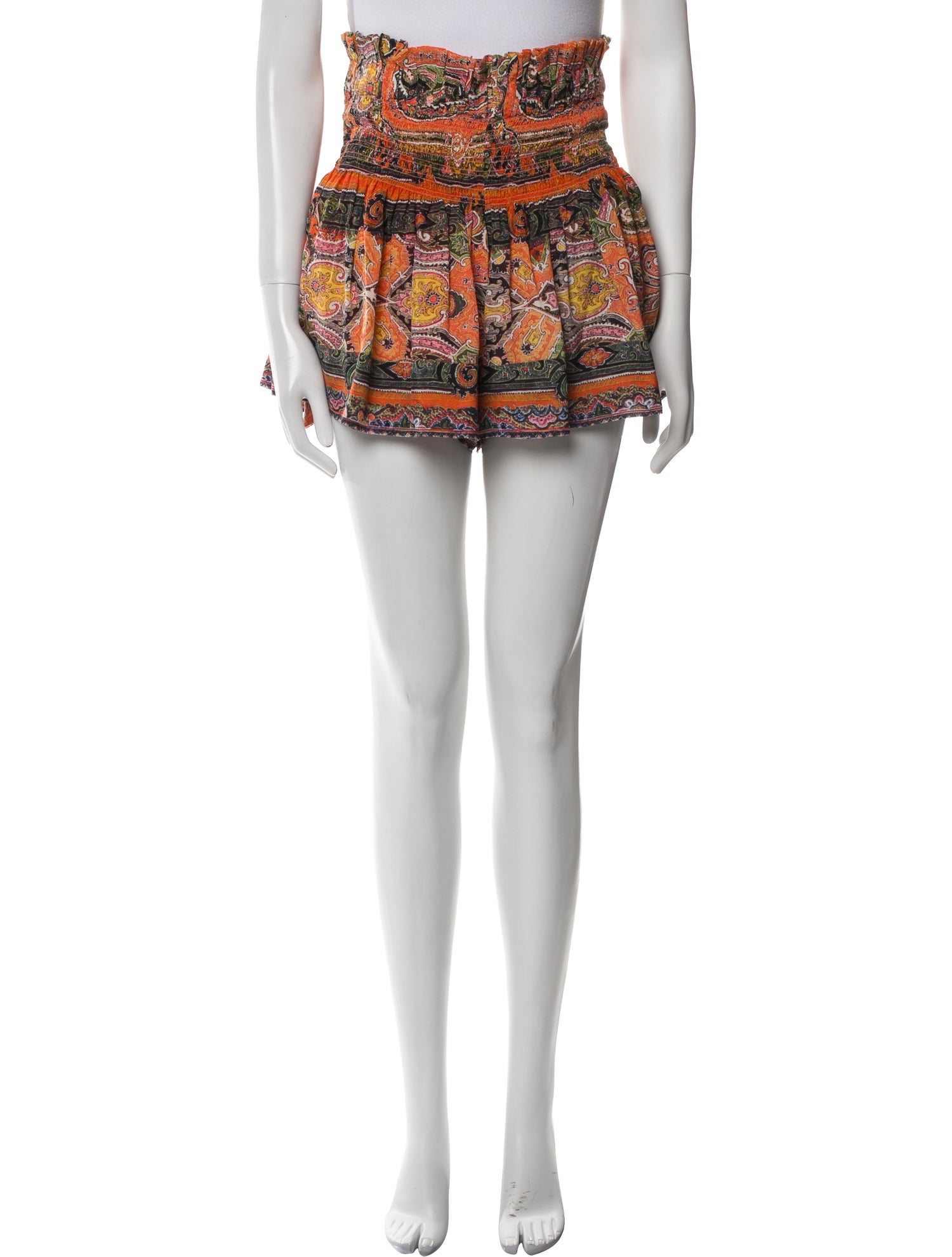 Isabel Marant Silk Mini Shorts