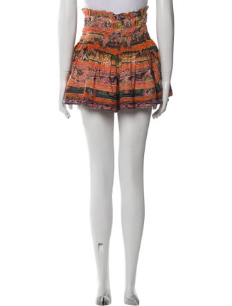 Isabel Marant Silk Mini Shorts