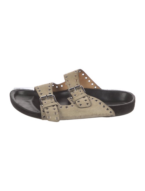 Isabel Marant Suede Slides