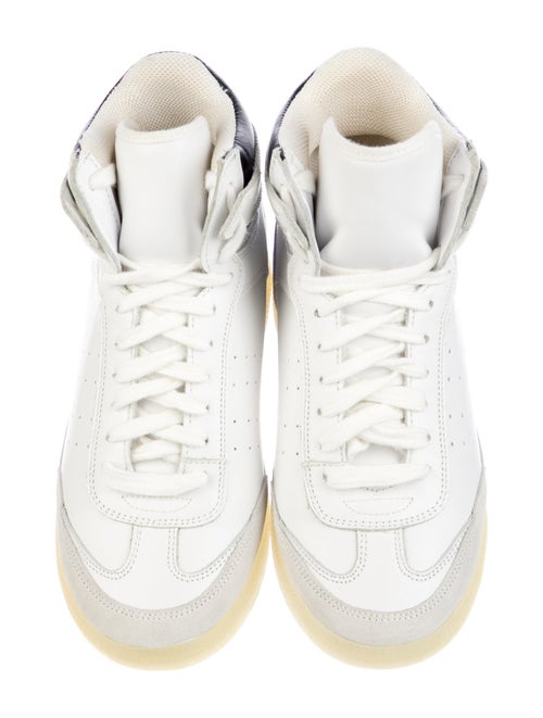 Isabel Marant Leather Wedge Sneakers