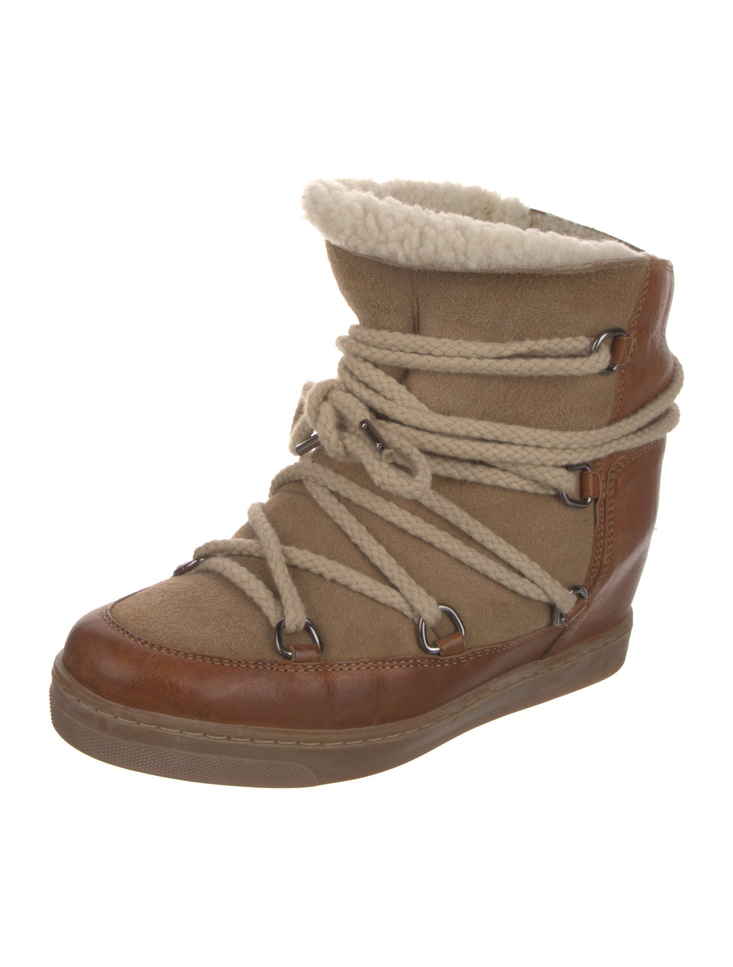 Isabel Marant Suede Lace-Up Boots