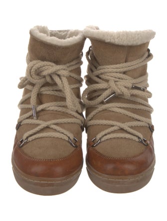 Isabel Marant Suede Lace-Up Boots