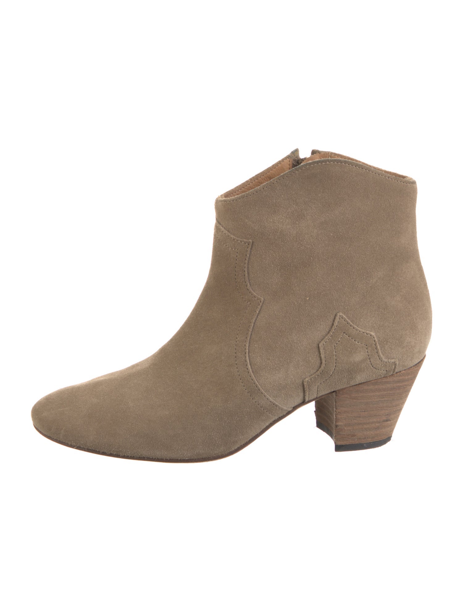 Isabel Marant Suede Western Boots