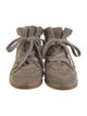 Isabel Marant Suede Wedge Sneakers