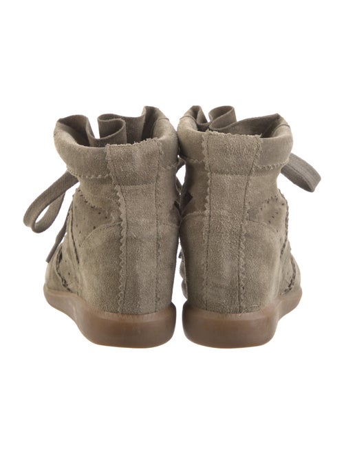 Isabel Marant Suede Wedge Sneakers