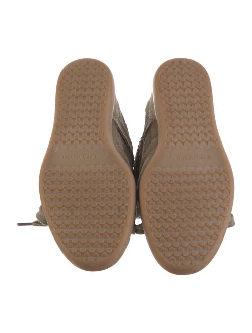 Isabel Marant Suede Wedge Sneakers