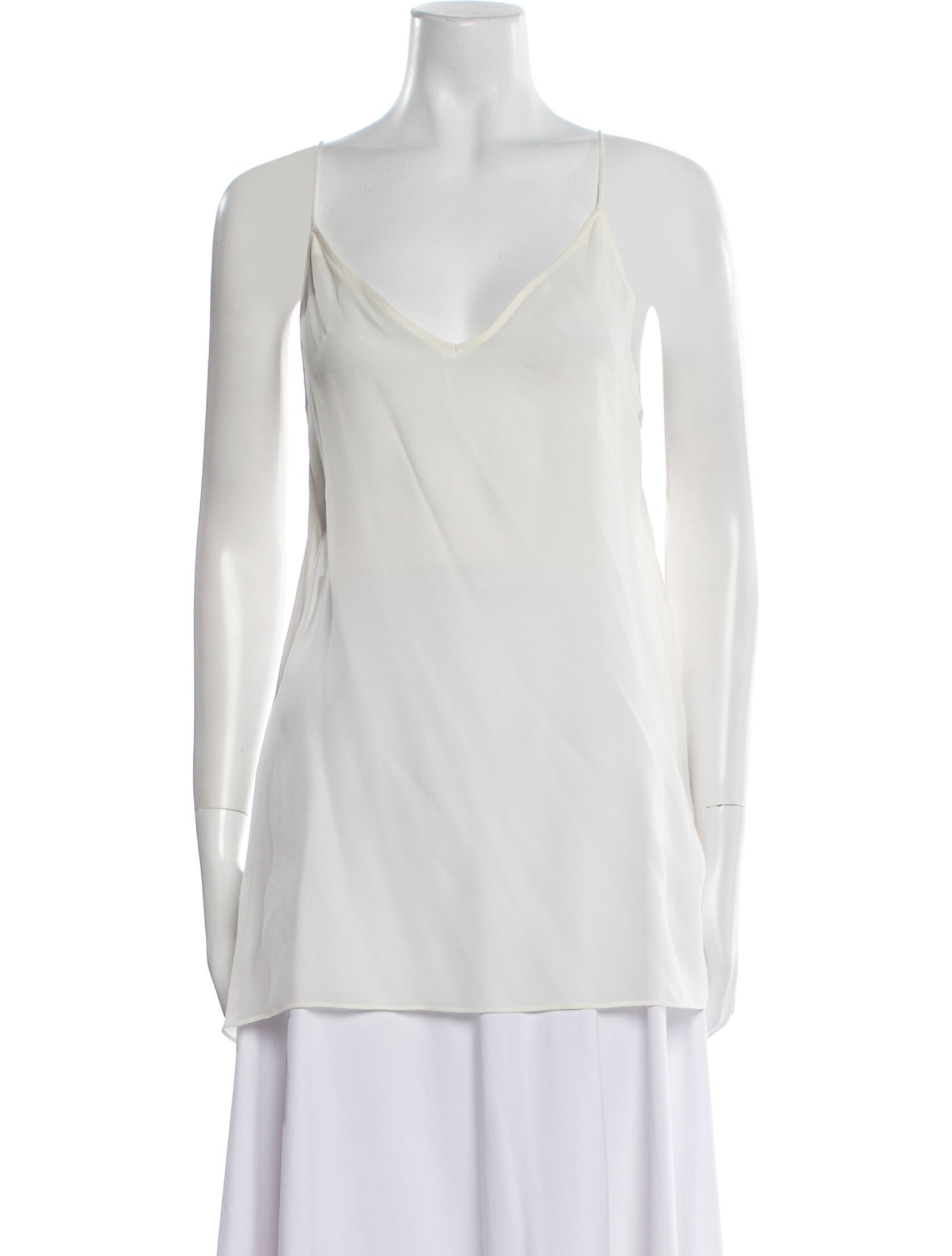 Isabel Marant Silk V-Neck Top