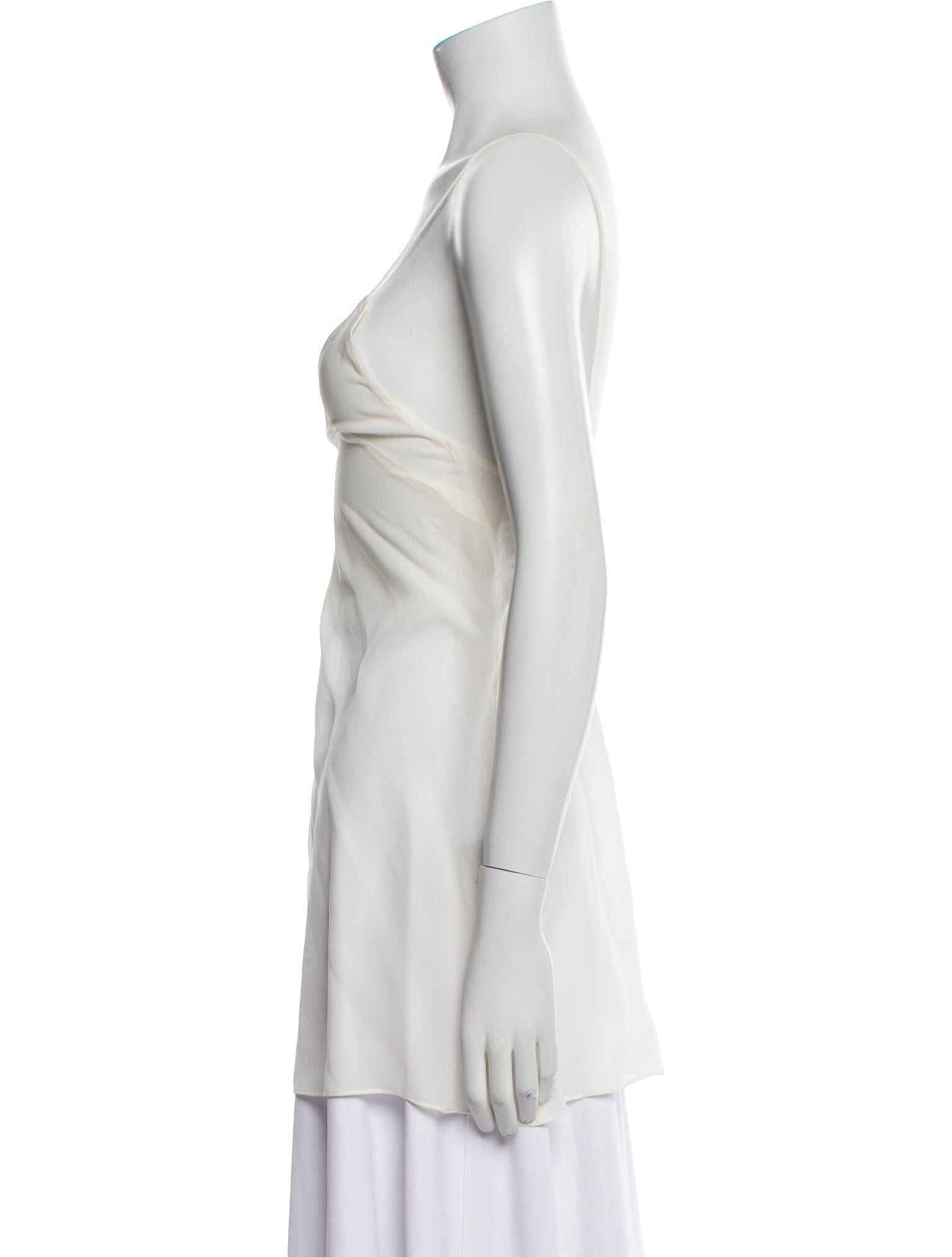 Isabel Marant Silk V-Neck Top