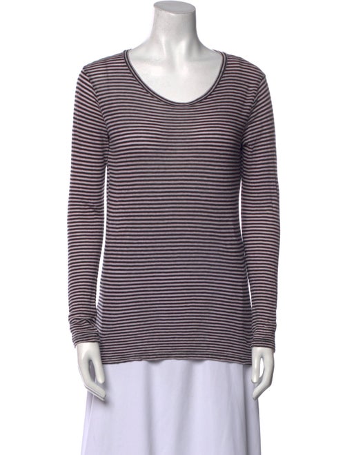 Isabel Marant Striped Scoop Neck Top