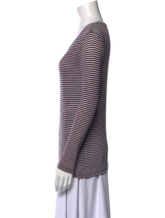 Isabel Marant Striped Scoop Neck Top