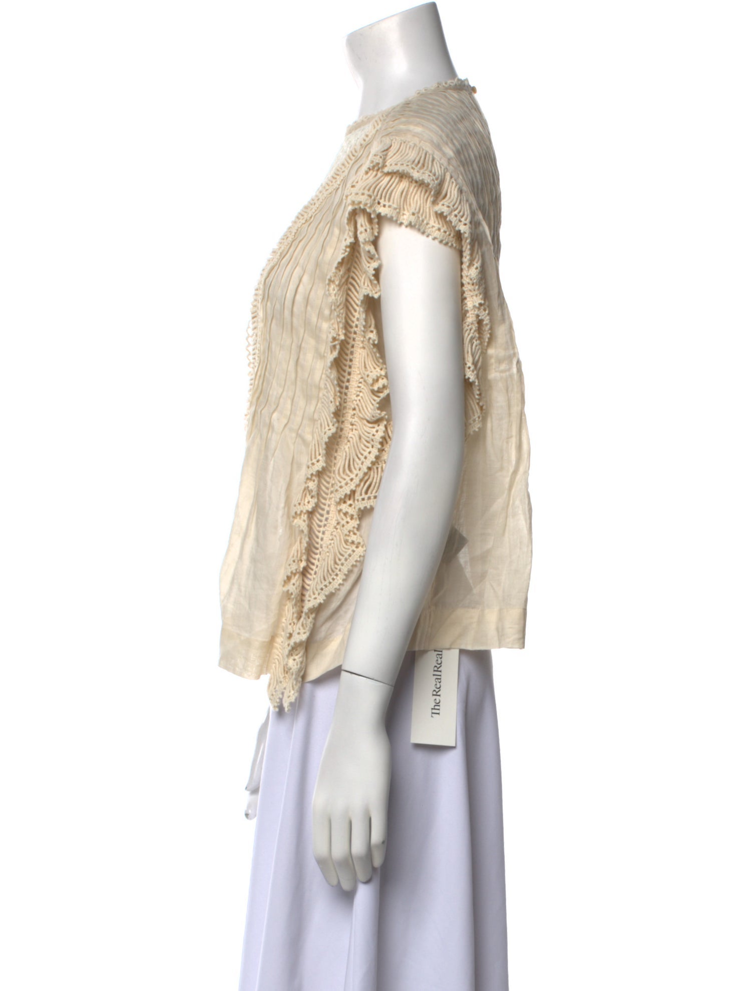 Isabel Marant Striped Crew Neck Blouse