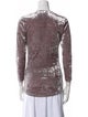 Isabel Marant Cowl Neck Three-Quarter Sleeve Tunic