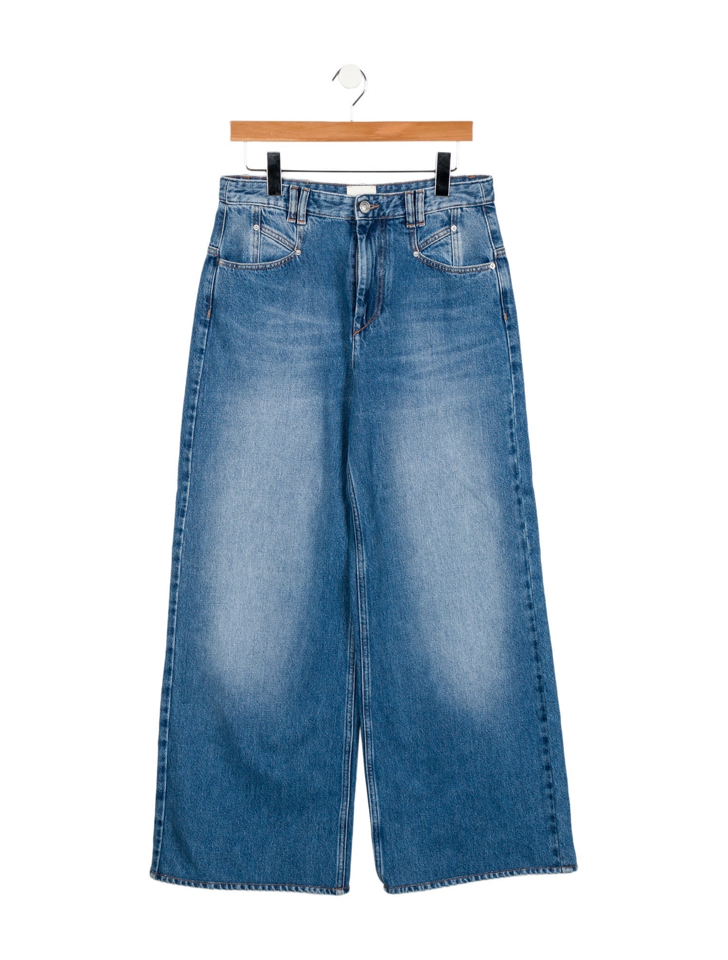 Isabel Marant High-Rise Wide Leg Jeans