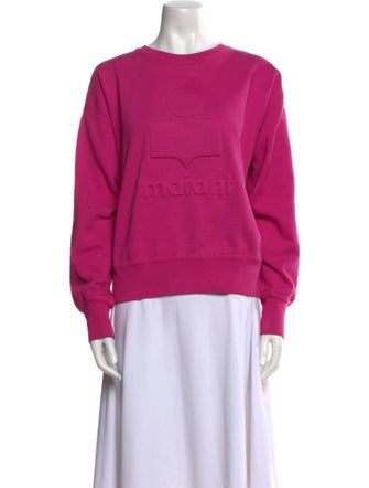 Isabel Marant Crew Neck Long Sleeve Sweatshirt