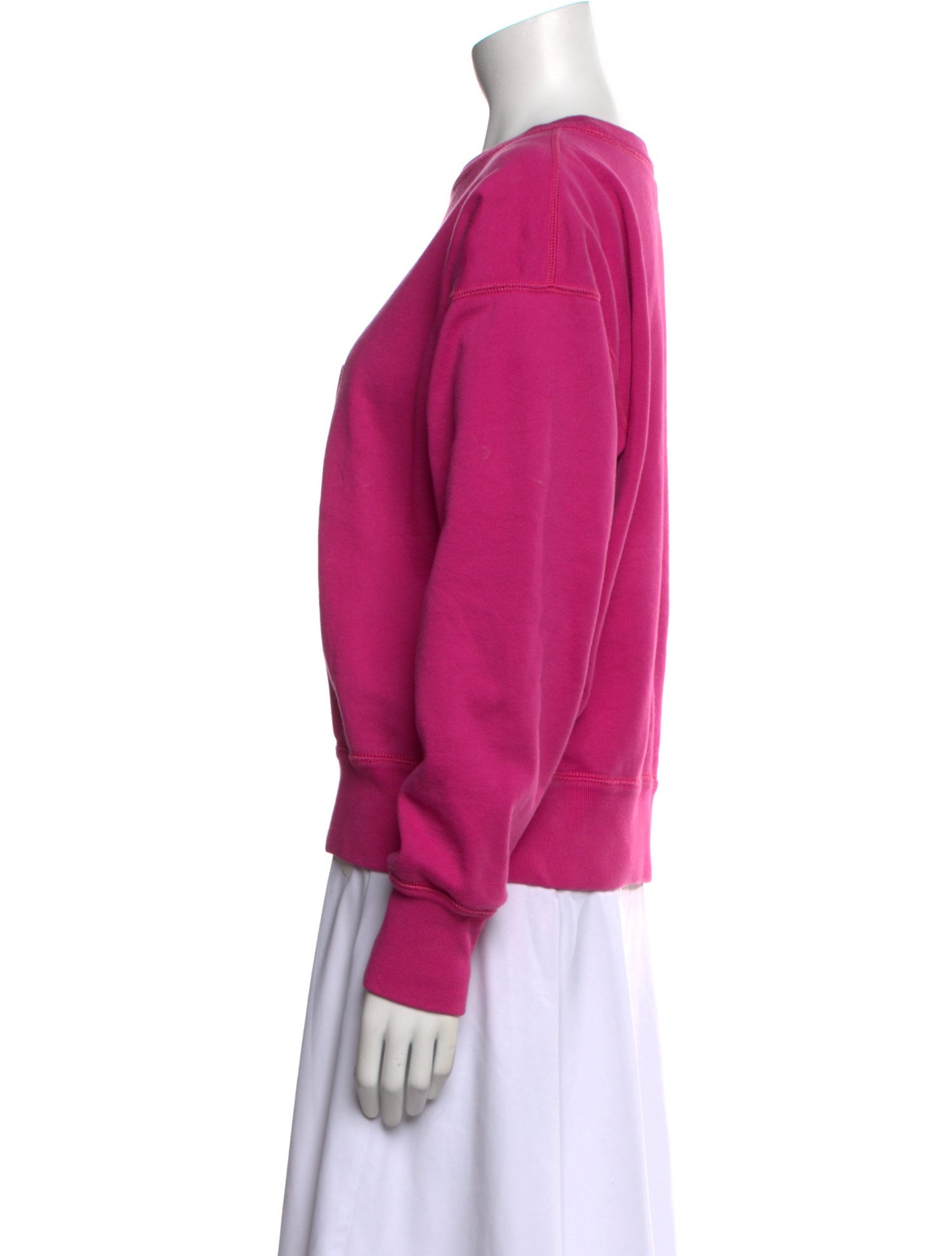 Isabel Marant Crew Neck Long Sleeve Sweatshirt