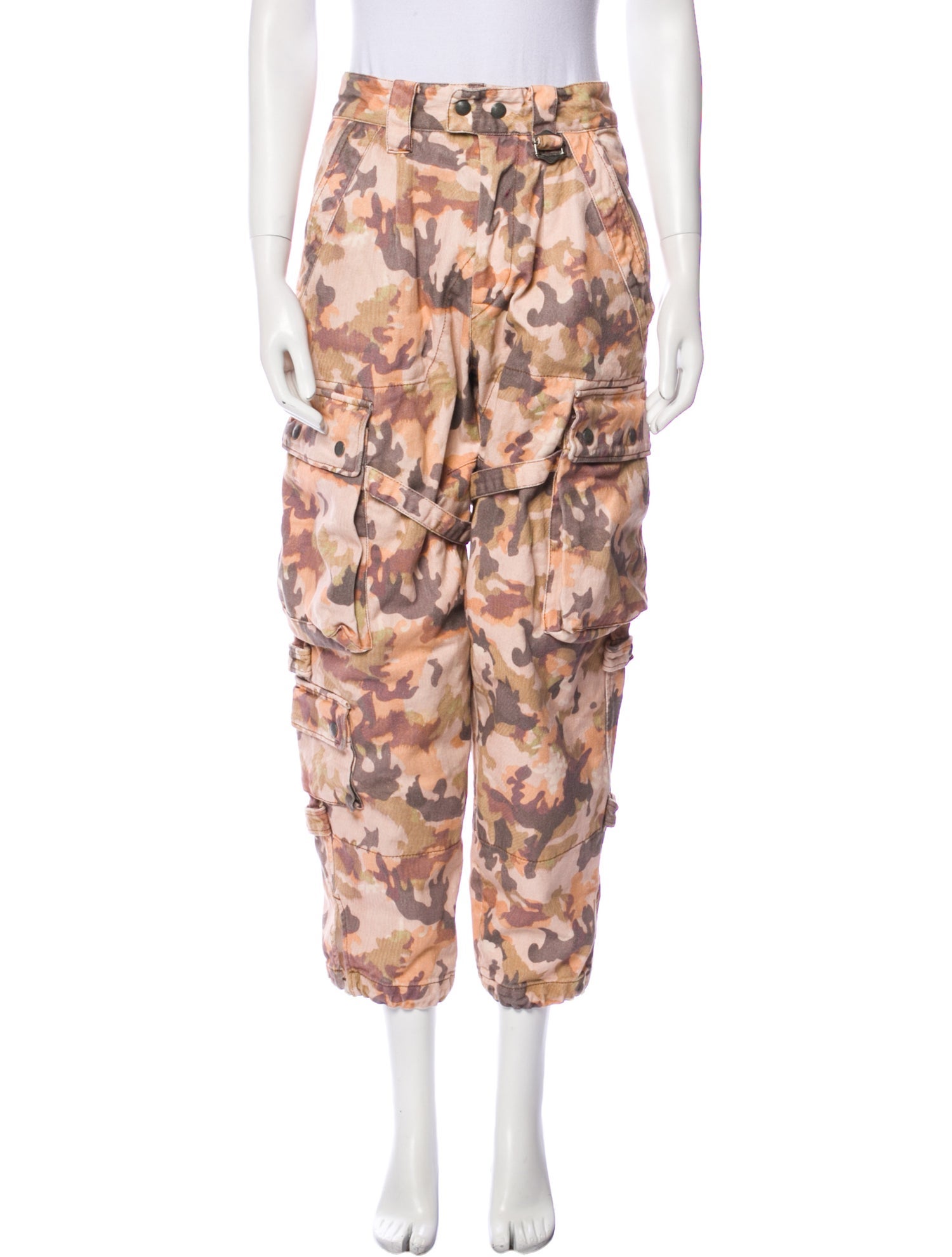 Isabel Marant Printed Straight Leg Pants
