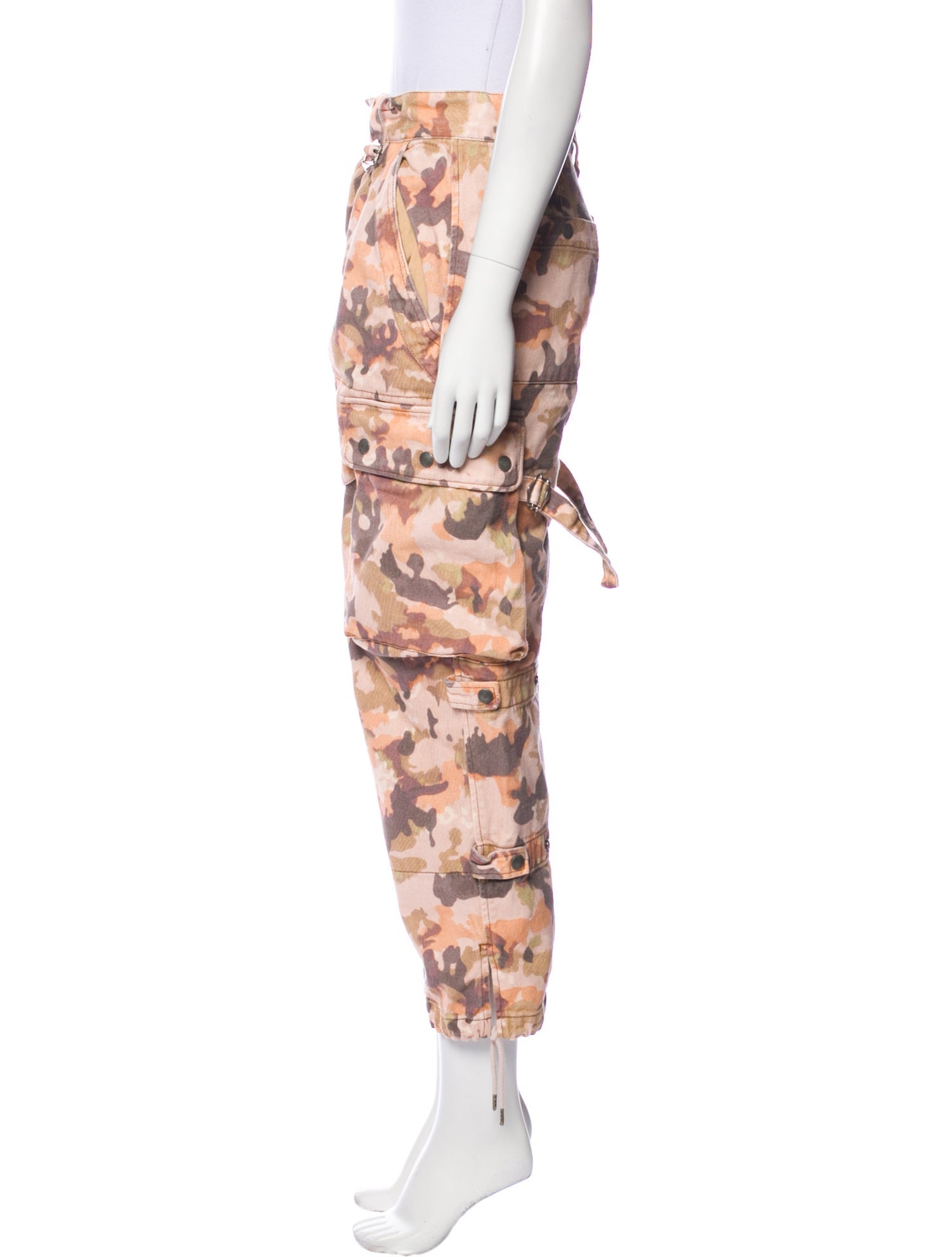 Isabel Marant Printed Straight Leg Pants