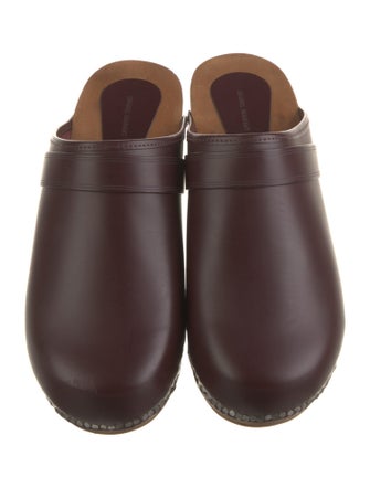 Isabel Marant Leather Studded Accents Mules