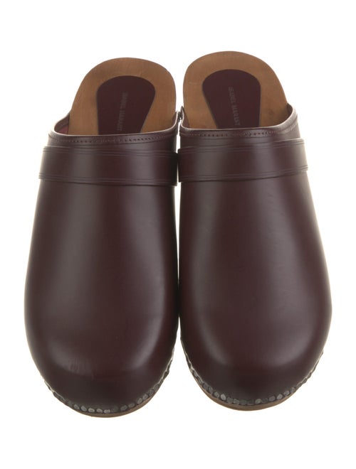 Isabel Marant Leather Studded Accents Mules