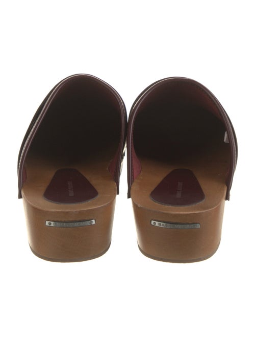 Isabel Marant Leather Studded Accents Mules
