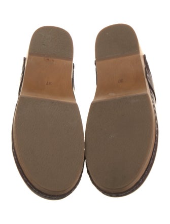 Isabel Marant Leather Studded Accents Mules