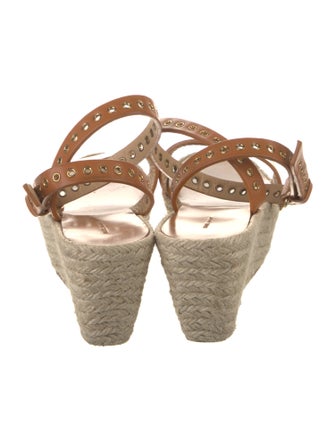Isabel Marant Leather Espadrilles