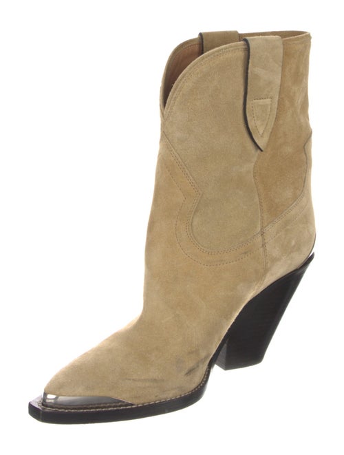Isabel Marant Suede Western Boots