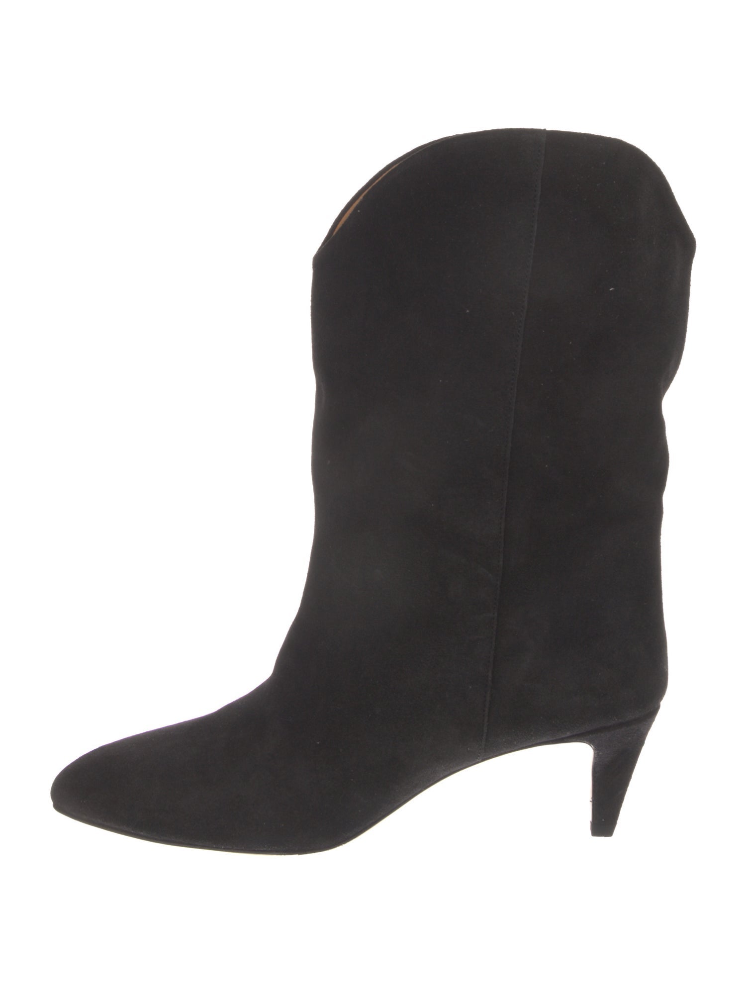 Isabel Marant Suede Western Boots