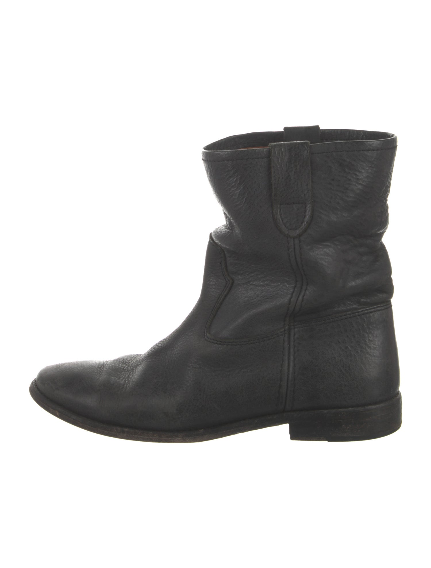 Isabel Marant Leather Moto Boots