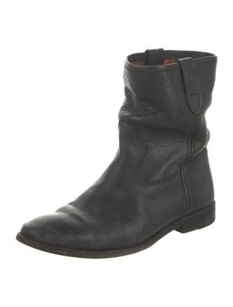 Isabel Marant Leather Moto Boots