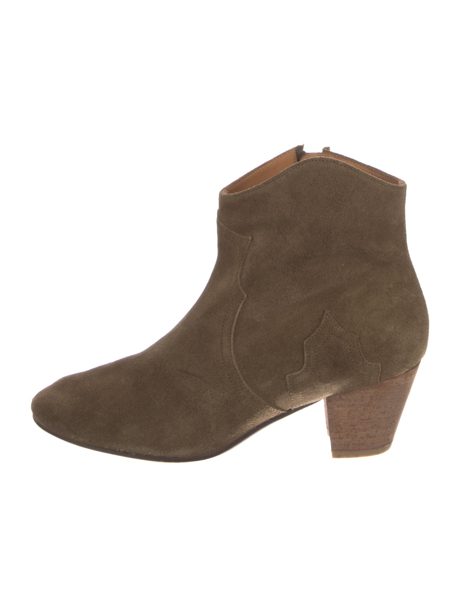 Isabel Marant Suede Western Boots