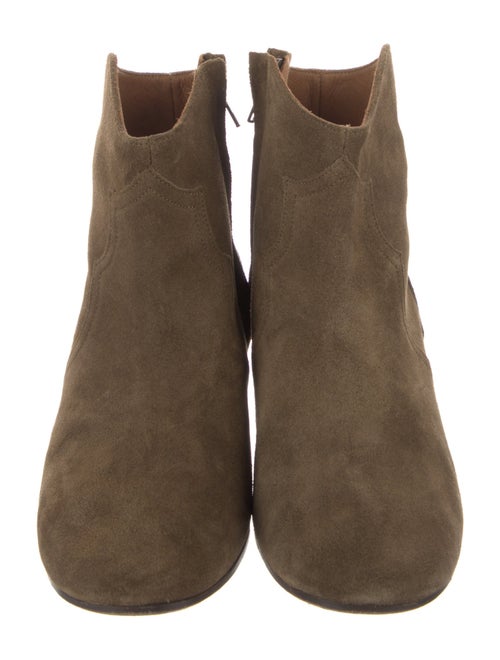 Isabel Marant Suede Western Boots
