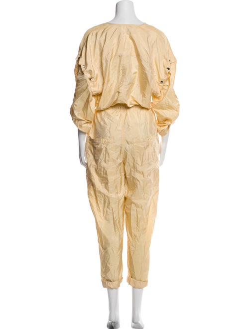 Isabel Marant Striped V-Neck Jumpsuit