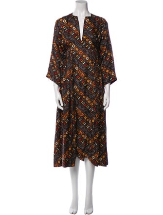 Isabel Marant Silk Long Dress