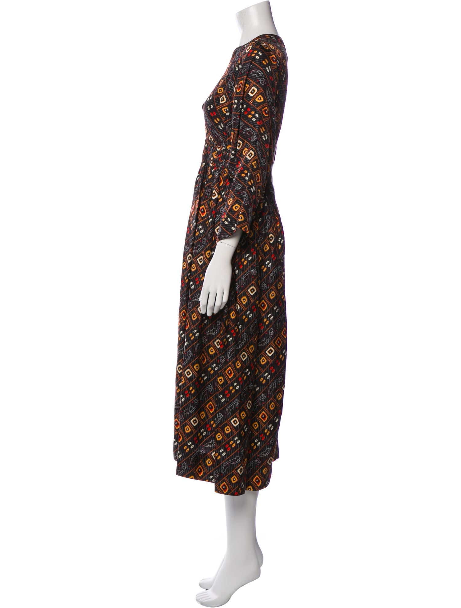 Isabel Marant Silk Long Dress