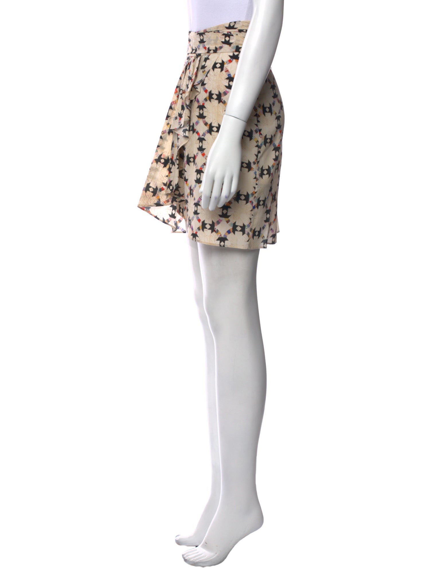 Isabel Marant Silk Mini Skirt
