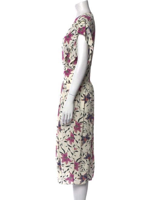 Isabel Marant Floral Print Midi Length Dress