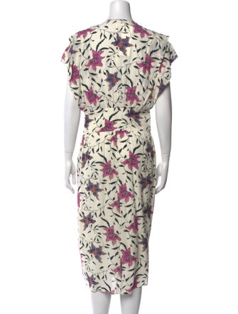 Isabel Marant Floral Print Midi Length Dress