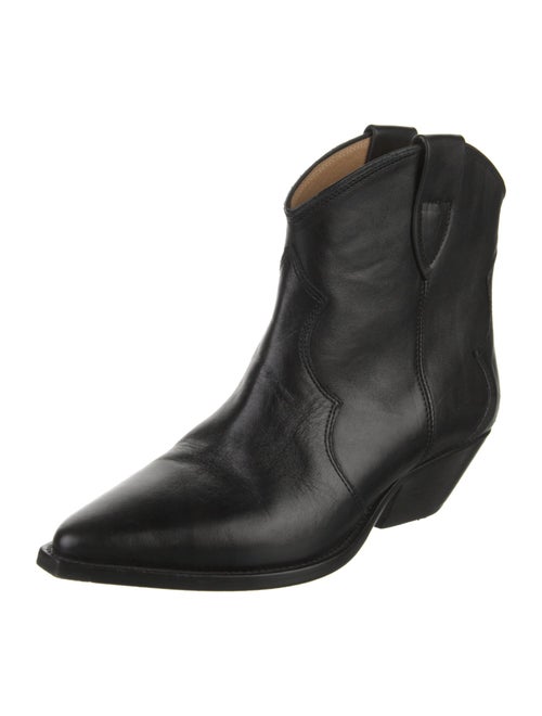 Isabel Marant Leather Western Boots