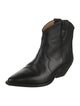 Isabel Marant Leather Western Boots