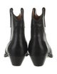 Isabel Marant Leather Western Boots
